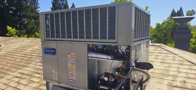 American Standard Rooftop HVAC Service & AC Repair in Elk Grove, CA